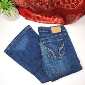 Hollister Cali Flare Jeans Vintage Size 0 Short